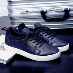 Love love summer leisure sports shoes shoes British men shoes business trend of male students society Forty-three blue