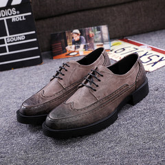 The British men's high shoes and cotton shoes. In the warm winter increased leisure high TK men's shoes Thirty-eight Khaki (low shoes) - goods