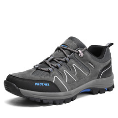 The Camel Mountain Men's shoes delta autumn running shoes outdoor fixture men travel shoes Forty-two 1756 gray