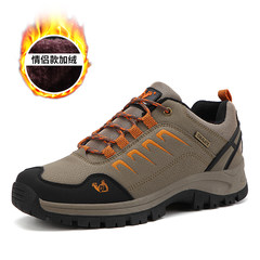 Winter and winter sports men's casual outdoor winter winter wear, running waterproof shoes, men's anti-skid shoes Thirty-nine A708 brown shoes