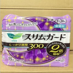 Japanese original flower king music and elegant night with protective wing without fluorescent agent sanitary towel 30cm /15 new edition