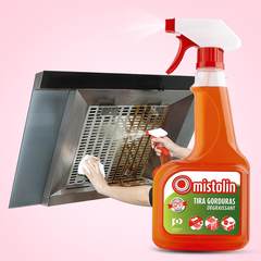 Bu'erjia push Mistolin heavy oil cleaning agent sales kitchen lampblack machine oil net cleaning agent
