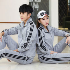 Wholesale custom school uniforms middle and high school students new spring and autumn running sport red The man L 