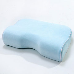 Children pillow butterfly - shaped 0-3 - year - old baby pillow wholesale memory pillow to protect t Sky blue 40-25-5 