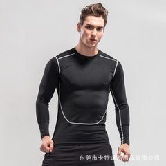 Sports tight pants compressed basketball running fitness stretch pants long-sleeved quick dry leggin The new long sleeve s. 