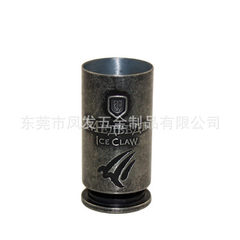 Supply zinc and flat gold cup catering utensils banquet wine glass professional customized zinc allo bronze 51-100 ml 