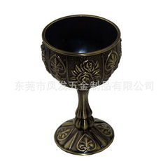 Zinc-alloy cup catering equipment banquet wine cup metal crafts quality and cheap bronze 51-100 ml 