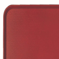 1216FF_ CAMBRO fast food plastic tray KFC McDonald`s special tray rectangular red 30-21 cm 