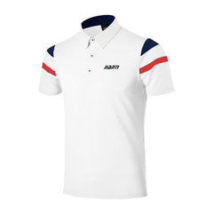 Golf short-sleeved T-shirt men`s quick dry sweats POLO shirts golf accessories white s. 
