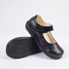 Girls black student shoes matte school shoes show shoes matte leisure soft soles princess shoes matt Matte section 819 a 27 
