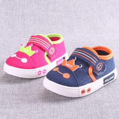 New style children`s single shoe fashion children`s shoes for spring 2018 soft-sole shoes for toddle red 6 pairs in one hand (16-21) 