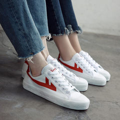 Spring and autumn new leisure high - grade canvas shoes for men and women lovers vulcanized shoes le Silver female 34 