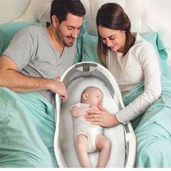 婴儿床床中床bb新生儿便携式小床可折叠睡篮多功能旅行床一件代发 灰色