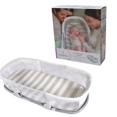 Wholesale portable baby separators can be folded travel beds safe and comfortable infant beds white 