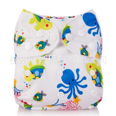 A hair cloth diaper manufacturer direct agent diaper pants SMT agent diaper undersea world Uniform code adjustable 
