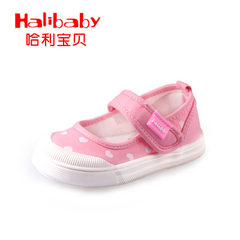 Harry baby spring and autumn new 1-6 - year - old girl love soft - bottomed toddler princess shoe ma purple 20 