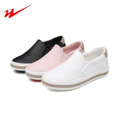 Spring and autumn new children`s shoes super fiber anti-skid rubber shoes students leisure sports sh 218 white 25 