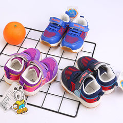 BABUDOG秋款机能学步鞋舒适防滑学步鞋儿童经典帆布休闲鞋 紫色 21内长13.1cm