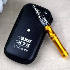 深圳厂家直销新款X6电子烟套装大烟雾蒸汽调压戒烟电子香烟产品 黑色 X6套装