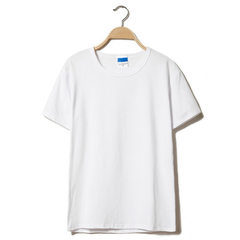 White short-sleeved large size T - shirt wholesale class uniform custom lycra cultural advertising s white s. 