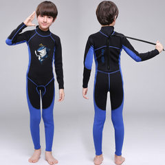 New 2mm children`s diving suit cold - proof warm children`s swimsuit sun protection combination divi MY035 children 6 