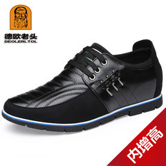 2018 summer new men`s leather shoes hollow-out genuine leather sandals Korean version of the leisure Black 3598 37 