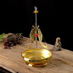 Aromatherapy furnace retractable pan incense rack alloy incense frame incense tower incense tower in The ancient color 