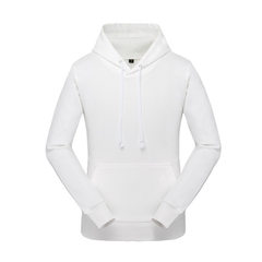 AG spring and autumn new 300g pure color cover with cap and vest, activity suit, work suit, custom L white s. 