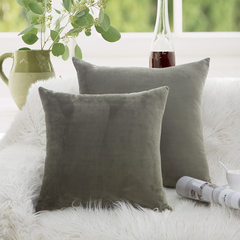 Factory direct sale fu baina home textile pure color pillow pillow pillowcase factory price customiz Pure color 1 43 cmx43cm 