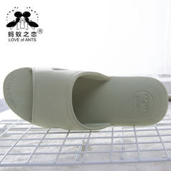 Agent to join 703 wholesale new style Japanese lovers cool slippers summer women`s bathroom slippers Male - green Female 37/38 (standard code) 