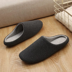 2017 autumn and winter new soft mop household slippers indoor floor cotton cloth mop lovers soft cot black 37 