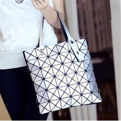 Manufacturer`s direct selling light plastic bag hand - held fashion bag new - style handbag - style  purple 