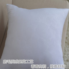 Pillow core 55*55 manufacturers direct selling wholesale grinding cloth PP cotton pillow core cross  White roses press the flowers 55 * 55 = 700 g 