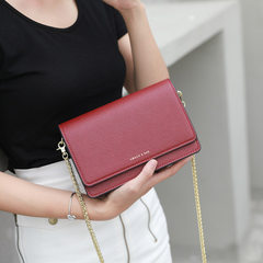 The new type of pu chain for bag woman 2018 is made by Korean version of single-shoulder slanting sa white 