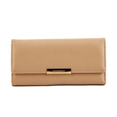 Ladies purse PU money clip women`s simple long style 30% discount lady handbag special dongguan fact green 