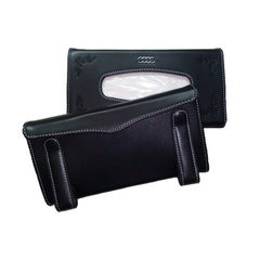 Creative shading plate car with a paper towel cover with a logo embossed car paper towel box clampin 24 cm * 13 cm 