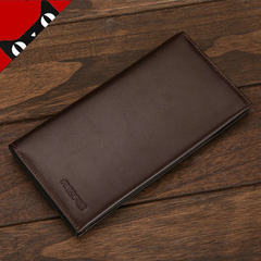 New high class wallet men long leather wallet wallet European and American business wallet multi - c Black RS815-1101 