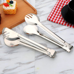 Semi-circular 201 stainless steel food clip no magnetic bread clip kitchen utensils BBQ clip daily d Circular clamp 