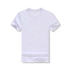 纯棉圆领短袖T恤订做文化广告衫团体活动工作班服diy定制印字logo 白色 S