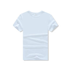 T恤定制同学聚会订做班服diy广告文化衫工作衣服定做logo印字 白色 XXXL