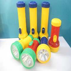 EAGLEHEAD 新款1LED大功率 塑料 LED手电筒  厂家直销 低价促销 黄色