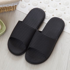 Piglet new summer cool slippers simple Japanese candy color lovers home anti - slippery soft sole sl black Women`s 36-37-40/41 mix (3 sizes for one hand) 