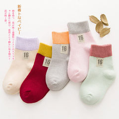 The insect said that the autumn cloth breathable sweat breathable pure cotton children socks in the  18077 About 2 to 4 years of age 
