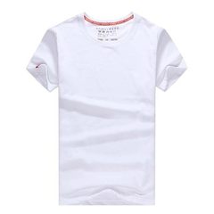 2018新款儿童夏季童装 纯棉棉短袖童装t恤 男女童批发厂家直销 白色 90