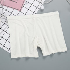 达富丝莫代尔夏季简单版安全裤纯色低腰打底裤厂家一手货源直销 白色 均码