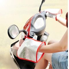 厂家促销夏季摩托车电动车通用抗UV高品质防晒手套车把套印广告 可印广告logo