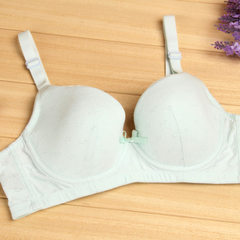 Little beautiful beautiful beautiful brand girl underwear mature stage girl bra large size cotton so green 80 b, 