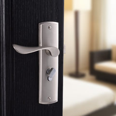 室内门锁欧式房门锁执手锁卧室门锁铝合金锁五金锁具批发 35-45mm