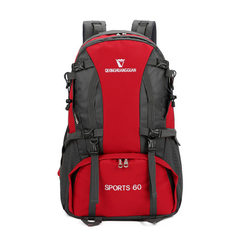 Outdoor hiking bag waterproof backpack backpack backpack men`s backpack backpack backpack backpack f red 
