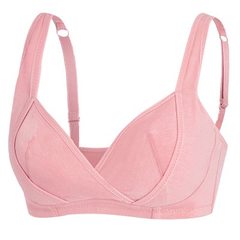 Before and after the pregnant women`s antenatal before cotton lactating bra lactation bra without st pink m 